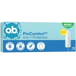 Тампони o.b. ProСomfort Super Plus 16 шт.