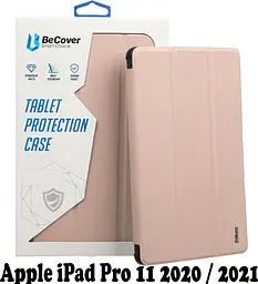 Чохол до планшета BeCover w/Apple Pencil Mount Apple iPad Pro 11 2020 / 2021 Pink (707530)