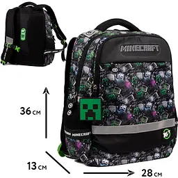 Рюкзак Yes S-52 Ergo Minecraft (559570) - мініатюра 24