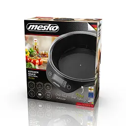 Ваги кухонні з чашею Mesko MS 3164 - мініатюра 5