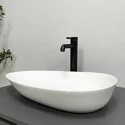 Умивальник VBI Trento 60 white накладний VBI-011904, Білий - мініатюра 2