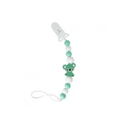 Ланцюжок для пустушки "Коала" MGZ-0521(Turquoise) силіконовий