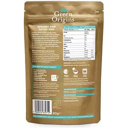 Какао-боби Green Origins подрібнені, органічні, 90 г - мініатюра 2