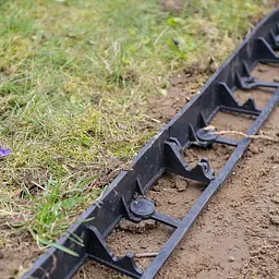 Бордюр садовий Bradas RIM-BORD 58х1000 мм, чорний (OBRB58) - мініатюра 7