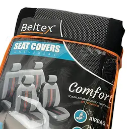 Автомобільні чохли Beltex Comfort комплект Чорні (BX52210) - мініатюра 3