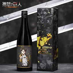 Саке Beyond the Wall Attack On Titan Levi Model, 15%, 0,72 л, в подарунковому пакуванні - мініатюра 2