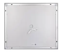 Дзеркало Lidz Kubis (KU1) 600х700 мм, прямокутне, з LED-підсвічуванням Touch LDKU60070049285 - мініатюра 5