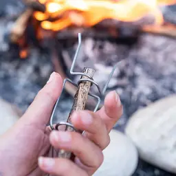 Виделка для барбекю Light my fire Grandpa's FireFork набір з 2-х mustyyellow/hazyblue - мініатюра 2