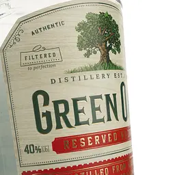 Горілка Green Oak Reserved 40% 0.5 л - мініатюра 3