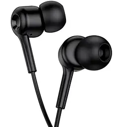 Навушники Hoco M82 La musique universal earphones with mic чорні