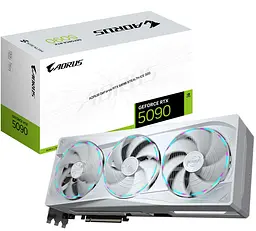 Відеокарта GIGABYTE RTX 5090 32GB AORUS STEALTH ICE (GV-N5090AORUSST ICE-32GD) (GDDR7, 512 bit, PCI-E v5.0 x16) - мініатюра 10