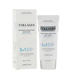 Тональний крем для обличчя BB Колаген Освітлення Collagen 3in1 BB cream Enough 50 мл - мініатюра 2
