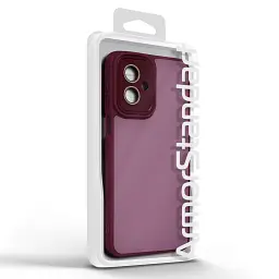 Чохол ArmorStandart ShadeX для Motorola G55 5G Wine Red - мініатюра 3