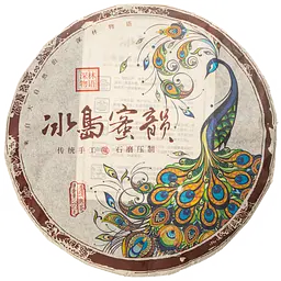 Чай Li Haoqiang Шу Пуер Біндао Мі Юнь Медова мелодія Біндао 2019р - млинець 357 гр - 1 шт