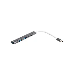 Концентратор Maxxter USB-C to 1xUSB 3.0 + 2xUSB 2.0 + 1xUSB-C PD100W + 1xUSB-C (HU3C-4P1PD-01) - мініатюра 2