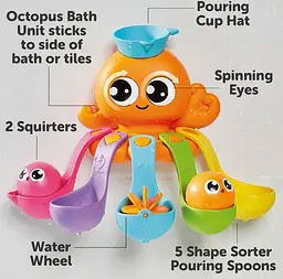 Іграшка для ванни Toomies Восьминіг E73104 - мініатюра 7