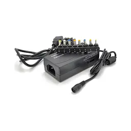 Блок живлення до ноутбуку Merlion 70W Universal, ручн. регулировка, 8 Г-обр. разъемов (LDAC-70W / 02768)