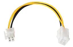 Кабель живлення для процесора (подовжувач) ATX 4pin M/F (S0721)