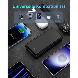 Портативний зарядний пристрій потужний 240000 мАг вихід і вхід USB C 22,5 Вт - мініатюра 6