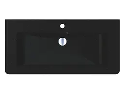 Умивальник Miraggio TRES BLACK (8813481) Mirasoft, Матовий, Накладний/Врізний, Чорний - мініатюра 4