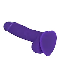 Реалістичний фалоімітатор Strap-On-Me SOFT REALISTIC DILDO Violet - Size L - мініатюра 2