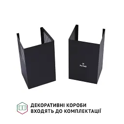 Витяжка декоративна похила Perfelli DN 6142 BL LED - мініатюра 9