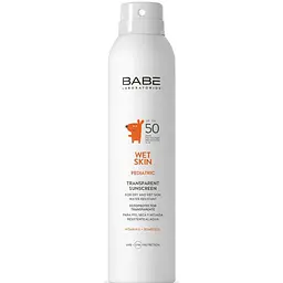 Дитячий сонцезахисний спрей з матуючим ефектом Babe Laboratorios Pediatric SPF 50+ 200 мл
