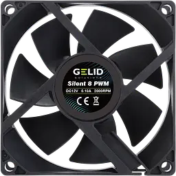 Вентилятор Gelid Solutions Silent 8 PWM Black (FN-PX08-21) - мініатюра 3