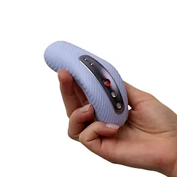 Накладний вібратор Fun Factory LAYA III soft violet, ефект постукування пальцем - мініатюра 9