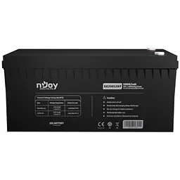 Акумуляторна батарея nJoy GE20012KF 12V 200AH GEL (BTVGCBHOEIEKFCW01B)
