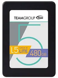 Накопичувач SSD Team SSD 480GB L5 Lite 2.5" SATAIII TLC (T2535T480G0C101)