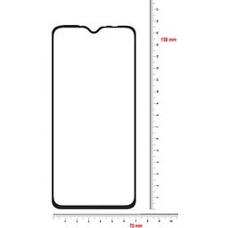 Захисне скло BeCover для ZTE Blade A51 / A71 Black (706670) - мініатюра 3