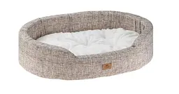 Лежак для котів та собак Ferplast Dandy 45 зі штучним хутром сірий 45x35x13 см 82941098