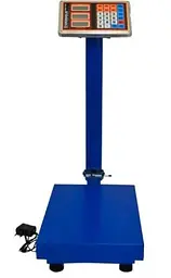 Ваги торговельні Grunhelm 300кг, крок-100гр., до 100 годин GSC-300