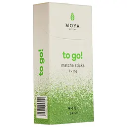 Чай Moya Matcha Daily в стіках 10.5 г (7 шт. х 1.5 г) (877347) - мініатюра 2