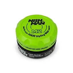 Матова глина для укладання волосся Nishman Matte Clay Hair Styling Wax M2 150 мл (NMN-126-M2)