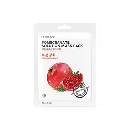 Тканинна маска для обличчя Lebelage Pomegranate Solution Mask