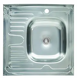 Кухонна мийка Platinum 6060 R 0,4/120 мм (SP000000412)