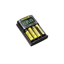 Зарядное устройство для аккумуляторов Nitecore Digicharger UM4, 4 канала, LCD-дисплей, Li-ion, Ni-MH/Ni-Cd (11434)