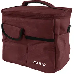 Термосумка Cario 23*20*16см Stenson R27304 (bordo)