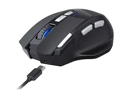 Миша Defender Knight GM-885 Black (52885) - мініатюра 2