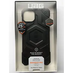 Оригінальний протиударний чохол UAG Monarch Pro MagSafe для iPhone 14 Plus/15 Plus Black 114029114040 - мініатюра 2