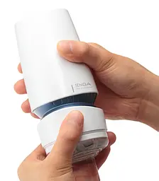 Мастурбатор Tenga Aero Cobalt Ring прозорий - мініатюра 4