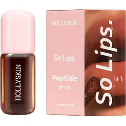 Увлажняющее масло для губ Hollyskin So Lips. Peptide Lip Oil 010. Honey Glow (0426h)