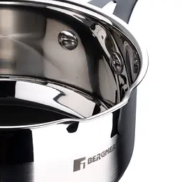 Ківш Bergner Midnight 1.3 л 16 см (BG-32125-MM) - мініатюра 3