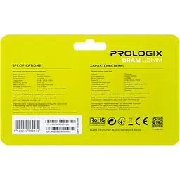 Модуль пам'яті для комп'ютера DDR4 16GB 3200 MHz Prologix (PRO16GB3200D4) - мініатюра 5