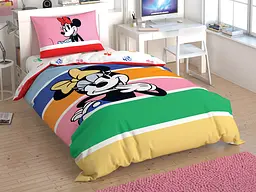 Комплект постільної білизни Disney Minnie Mouse Rainbow 1,5-спальний Tac pbe0041271
