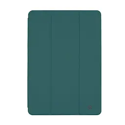 Чохол-книжка для планшета Samsung Galaxy Tab S10 FE (SM-X520/X526)/S10 Lite (SM- X400/X406), Smart Fold Pen, зелений, 10.9 дюймів, з екошкіри + TPU, з магнітною застібкою, підставкою, тримачем під стилус, протиударний, з функцією Wake/Sleep