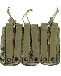 Підсумок під магазини АК Kombat UK Triple Duo Mag Pouch Мультикам (1000-kb-tdmp-btp) - мініатюра 2