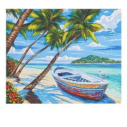 Картина за номерами "Мрійливий острів" 31926 TK Group 40*30 см, у коробці (6900066371080)
